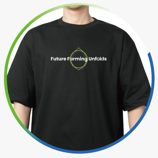XAG ｢Future Farming Unfolds ｣ 主题T恤 商品图0