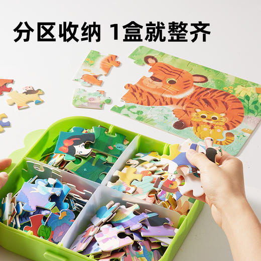 美乐童年儿童拼图3到6岁进阶平图2岁男孩4女孩5宝宝7幼儿手工玩具 商品图8