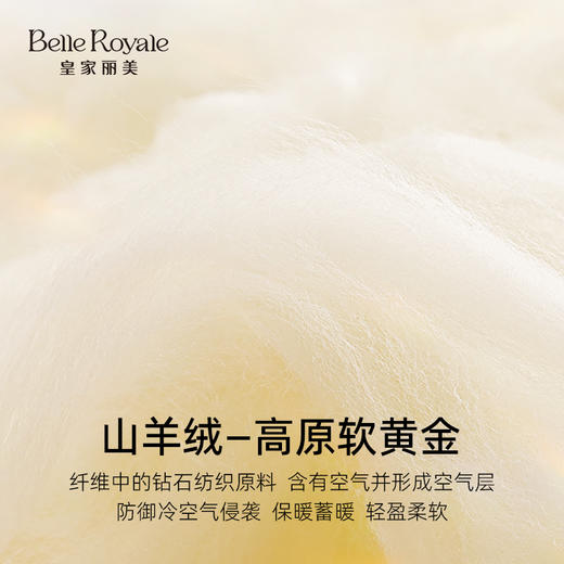 皇家丽美 秋冬柔软贴身山羊绒男保暖背心马甲BNN8337 商品图4