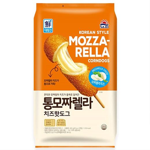 大林鲜马苏里拉芝士热狗(80gx5)대림선 통모짜렐라 치즈핫도그 商品图0