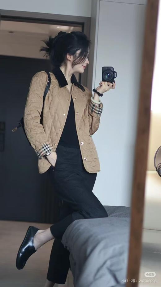 BUR联亚制衣新款菱格女款棉服 商品图2