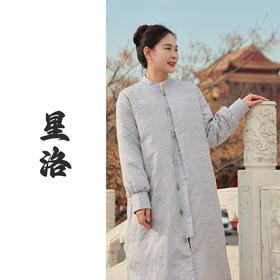 【抖音专属】新中式羽绒服（24803100暮山紫-奢定款）