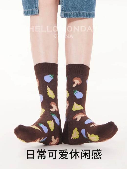 秋日美拉德中筒袜 商品图14