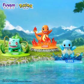 玩乐主义 精灵宝可梦 小尺寸系列 御三家 公仔摆件