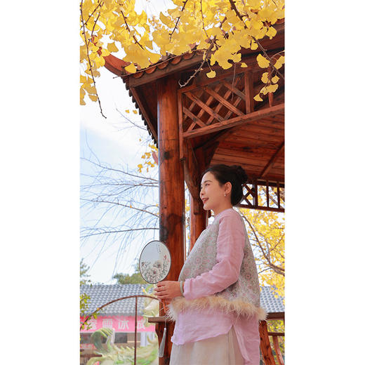 【抖音专属】寄明月•马甲（23818707明月珰-高定款） 商品图2