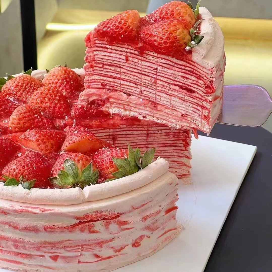 【草莓千层】生日蛋糕