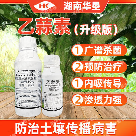 乙蒜素大蒜油真菌细菌根腐病青枯病枯萎柑橘青苔病农药杀菌剂 商品图0