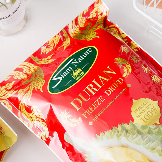 泰国siam nature金枕头榴莲干100g/152712 内含6小包榴莲味浓香甜酥脆 商品图1