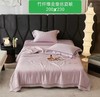 CP竹纤维绣花金蚕丝抗菌被985 商品缩略图1