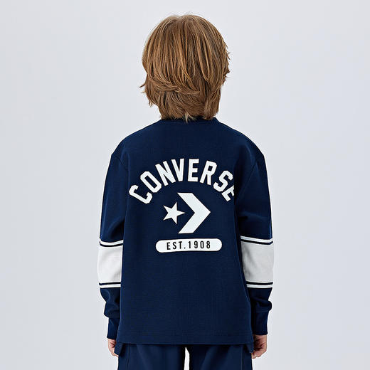 CONVERSE 春 大童小童 儿童童装T恤 CNVB-LK-H175 商品图2