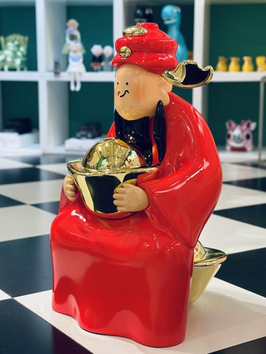 庞飞《好运财神》50cm 商品图5