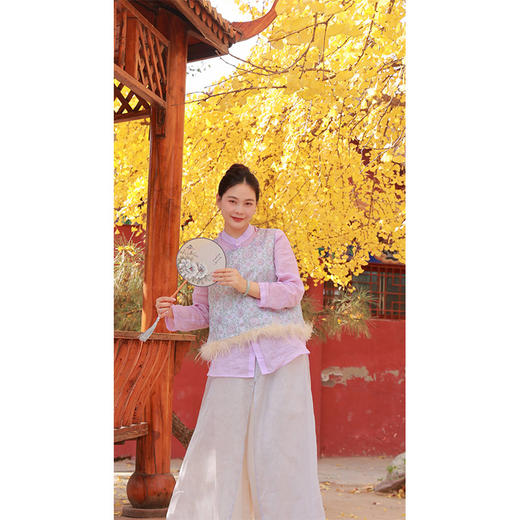 【抖音专属】寄明月•马甲（23818707明月珰-高定款） 商品图3