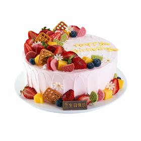 缤纷果悦【动物奶油生日蛋糕W】