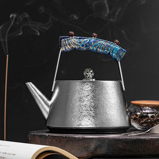 【直送到家】1000ml 米索见山钛制煮茶壶 商品图0