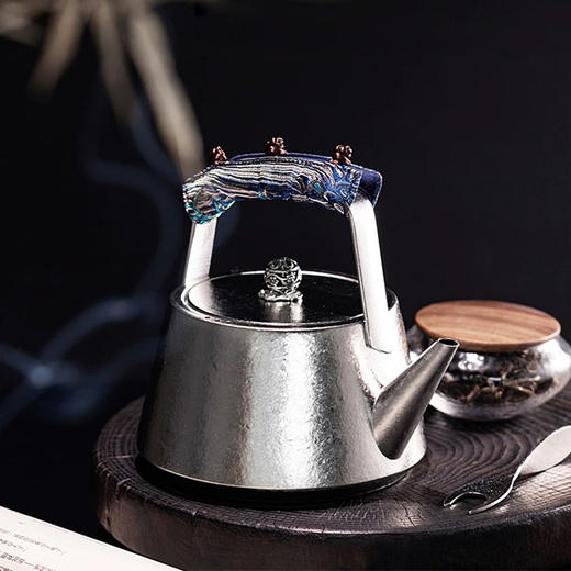 【直送到家】1000ml 米索见山钛制煮茶壶 商品图1