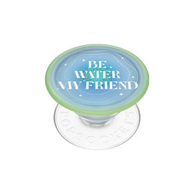 【心中潮汐】我融于万物 POPGRIP泡泡骚手机粘贴式气囊支架 PlantCore植物基系列 蓝色 字母