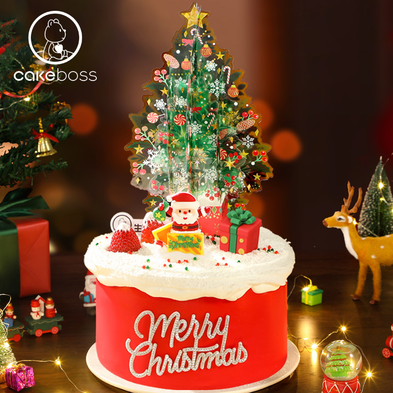 “璀璨圣诞”圣诞限定水果奶油蛋糕