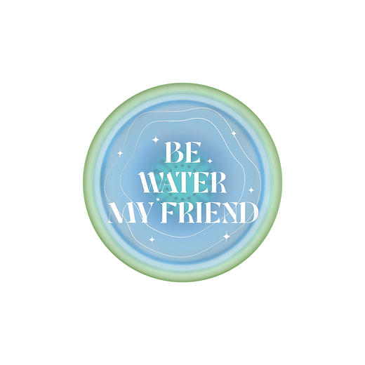 【心中潮汐】我融于万物 POPGRIP泡泡骚手机粘贴式气囊支架 PlantCore植物基系列 蓝色 字母 商品图2