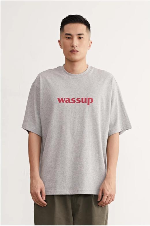 WASSUP基础logo短袖T恤 商品图12