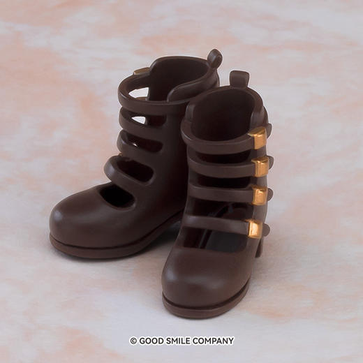 【GSC现货】Harmonia bloom 鞋子系列 绑带鞋 黑色/棕色 商品图1