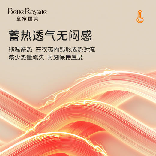 皇家丽美秋冬无痕舒适男士柔软锁温保暖裤单裤BNN8359 商品图4