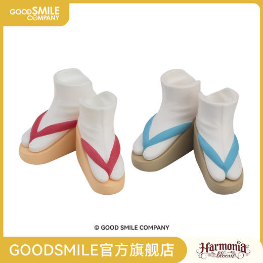 【GSC现货】Harmonia bloom 鞋子系列 草履 蓝色/粉色 商品图0