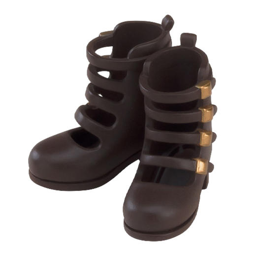 【GSC现货】Harmonia bloom 鞋子系列 绑带鞋 黑色/棕色 商品图5