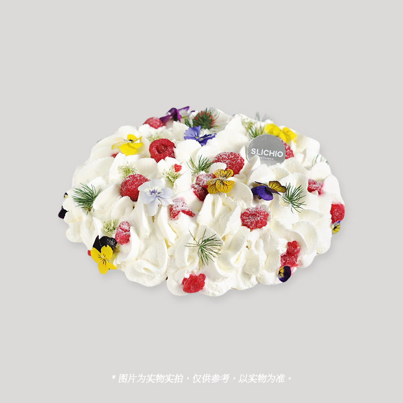 mini table cake(扁白) | 鲜果原味奶油