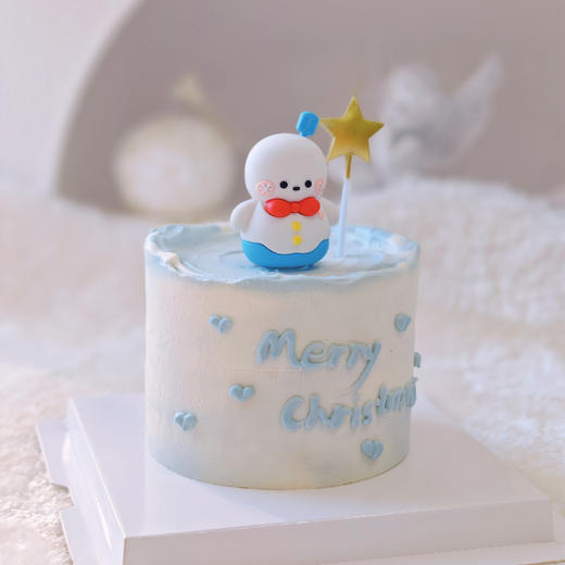 黎深的小雪人星星蛋糕（奶油戚风蛋糕） 商品图4