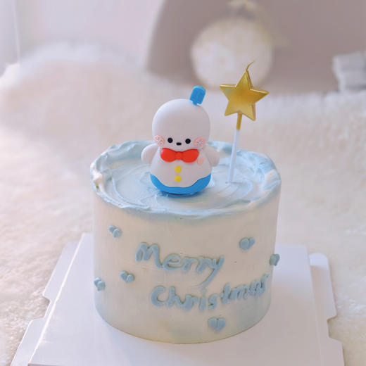黎深的小雪人星星蛋糕（奶油戚风蛋糕） 商品图6