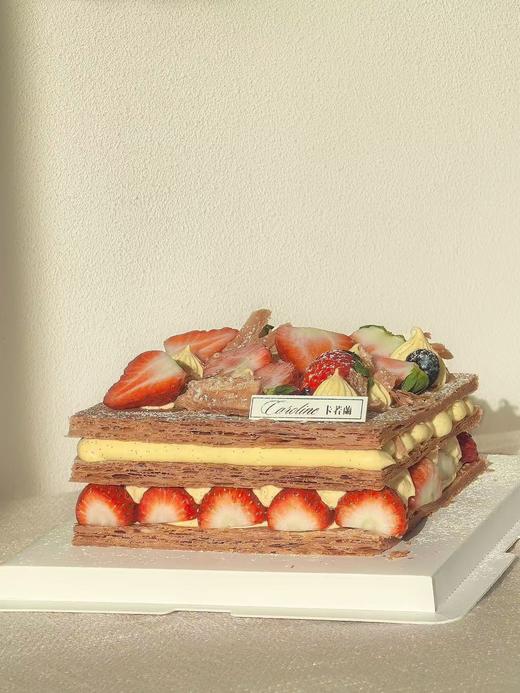 法式蛋糕/香草草莓千层拿破仑 商品图2