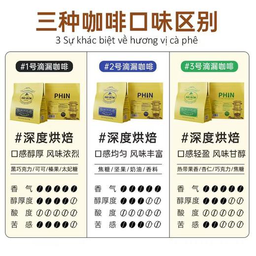 【送滴漏壶+炼乳】西贡滴漏咖啡粉500g 商品图4