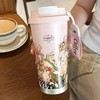 【铃兰咖啡杯，高颜值316保温杯】铃兰咖啡杯 高颜值保温杯 316不锈钢保温保冷 便携车载大容量双饮礼品杯子-QA 商品缩略图10