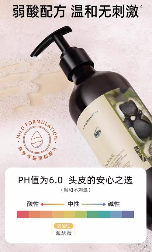 海瑟薇洗发水（防脱固发）500ml生姜 商品图5