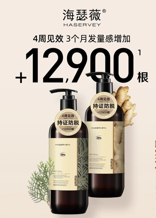 海瑟薇洗发水（防脱固发）500ml-侧松柏 商品图3