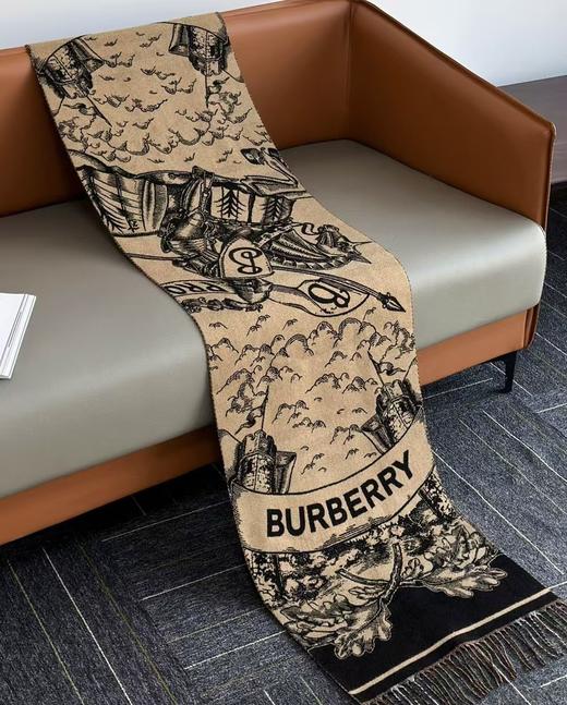 Bur重磅山羊绒双面围巾！既可以当围巾也可以做披肩哦 商品图3