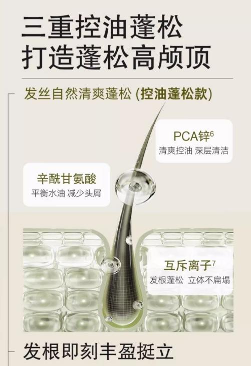 海瑟薇生姜健发洗发水（控油蓬松）460ml 商品图4