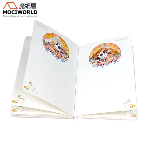 【一口价产品】H-MZW-10 龙年系列笔记本 龙猫巡宝 商品图1