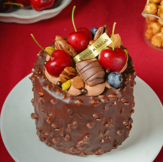 Q001 "榛巧梦龙蛋糕"浓醇巧克力微苦微甜（提前24小时预订，） 商品图0