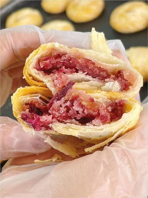 玫瑰鲜花饼盒装 商品图0
