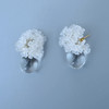 订购6周到｜Monshiro-ajisai 绣球 水晶 耳环［日本设计师］ 商品缩略图2