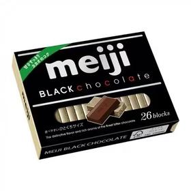 明治 代可可脂黑巧克力 120g/盒