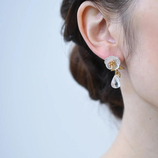 订购6周到｜Monshiro-nemophila erring-风铃草 耳环［日本设计师］ 商品图0