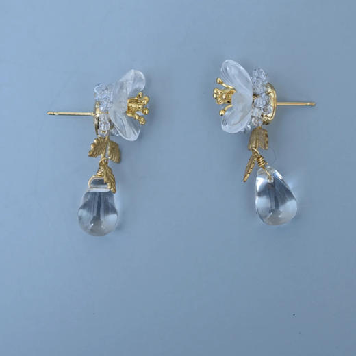 订购6周到｜Monshiro-nemophila erring-风铃草 耳环［日本设计师］ 商品图6