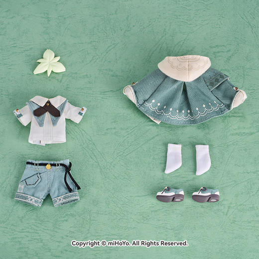 【GSC补款】粘土娃 服装套组 温迪 青风的悠歌Ver. 附特典 原神 商品图1