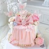 1027CAKE | 鲜花主蛋糕  仙女  蝴蝶结  玫瑰 粉色系（需提前2-3天预定） 商品缩略图0