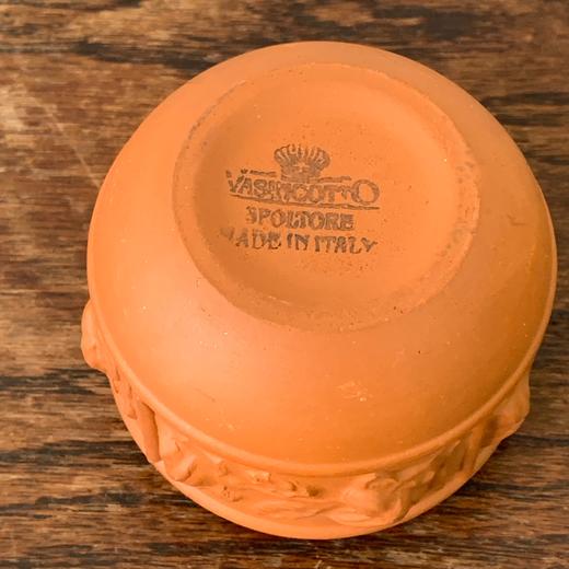 【苏州】意大利1950s红陶浮雕器皿 商品图3