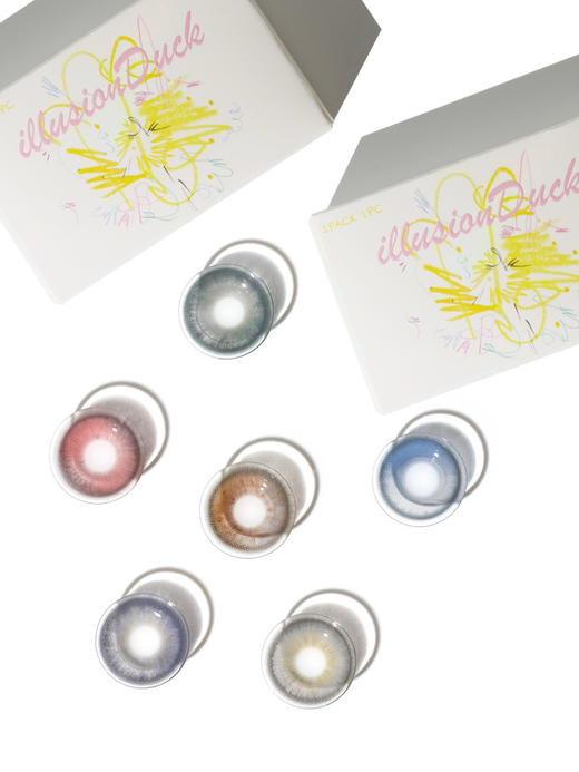 【半年抛】增加新品illusionduck 混血感半年抛 新品 1片装 一副拍2片 商品图2