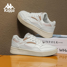 Kappa卡帕休闲板鞋女款2024新款冬季百搭运动鞋学生厚底情侣鞋子K0FW5CC12