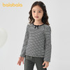 巴拉巴拉童装女童T恤儿童2025春装新款长袖上衣甜美条纹针织内搭 商品缩略图2